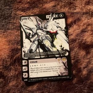 Gundam War collectable card game U-S3 CGUE